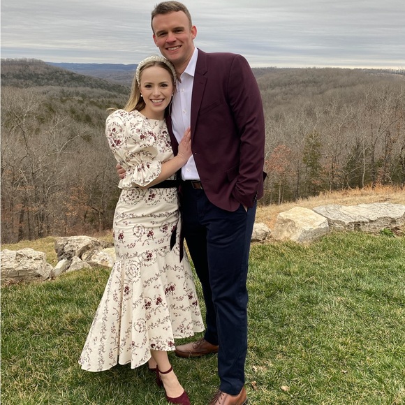 Antonio Melani x Nicola Bathie Emilia Floral Print Dress - Picture 2 of 2